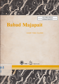 Image of Babad Majapait