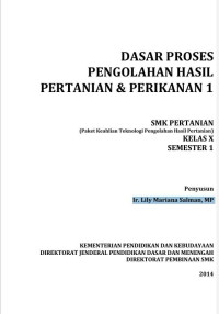 Image of DASAR PROSES 
PENGOLAHAN HASIL PERTANIAN & PERIKANAN 1